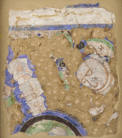 Bodhisattvas e Monges, da Caverna 224, século IV a VI. de Unbekannt