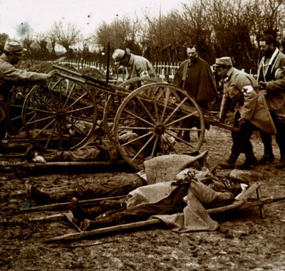 Corpos, Villers-au-Bois, norte da França, c1914-c1918 de Unbekannt