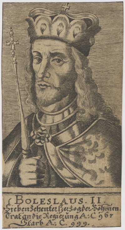 Boleslaus II, o Piedoso, Duque da Boêmia. de Unbekannt