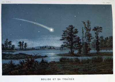 Bolide e seu trem, 1870 de Unbekannt