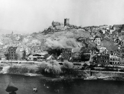 Bombardeio de Bingen, Alemanha, março de 1945 de Unbekannt