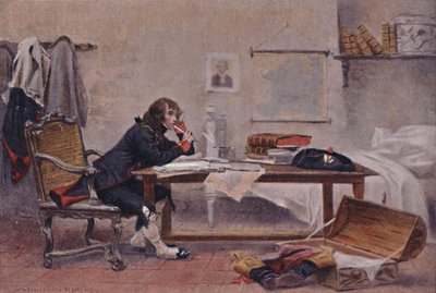 Bonaparte em Auxonne, 1788, 1896. de Unbekannt