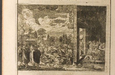 Ilustração da bebida das viagens ao grande duque de Moscovo e ao rei da Pérsia por Adam Ole de Unbekannt