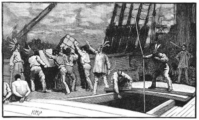 Boston Tea Party, 26 de dezembro de 1773 de Unbekannt