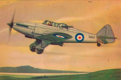 Monoplano de caça desafiador de Boulton Paul, c1944. de Unbekannt