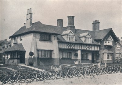 Bournville: casas de campo em Holly Grove por WA Harvey, c1900 1901-1902 de Unbekannt