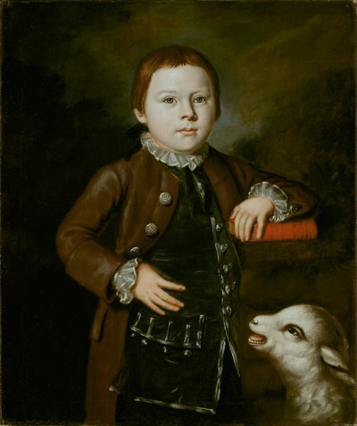 Menino da Família Hallett com Cordeiro, 176676. de Unbekannt