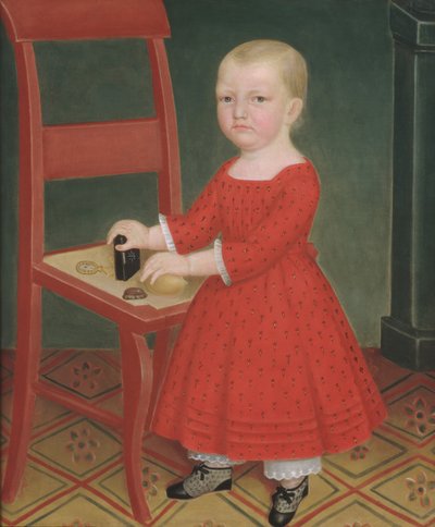 Menino com cabelo loiro, ca. 1840-50. de Unbekannt