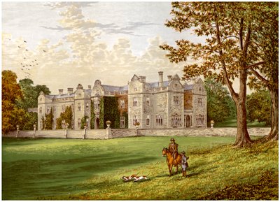 Brantingham Thorpe, Yorkshire, casa da família Sykes, c1880 de Unbekannt