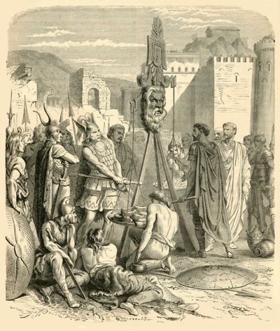 Brennus em Roma, 1890. de Unbekannt