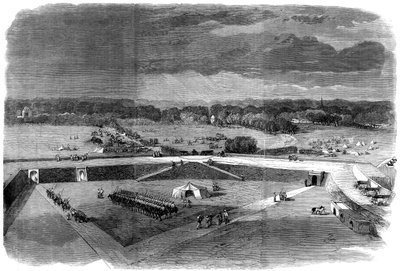 Brigadeiro-general Havelock saindo da Fortaleza de Allahabad para recapturar Cawnpore, 1857 de Unbekannt