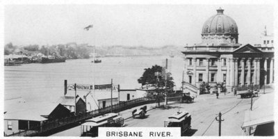 Rio Brisbane, Queensland, Austrália, 1928 de Unbekannt