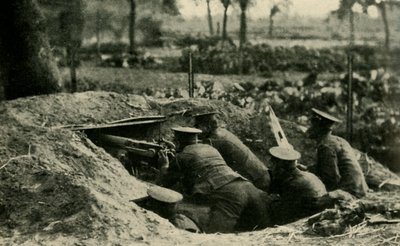 Divisão Naval Britânica em Antuérpia, Bélgica, Primeira Guerra Mundial, 1914, c1920. de Unbekannt