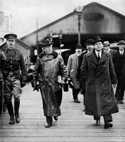 Primeiro-ministro britânico Herbert Asquith em visita à Irlanda, 1914 1951 de Unbekannt