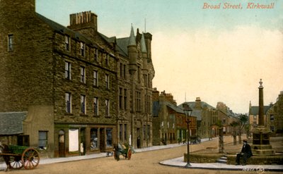 Broad Street, Kirkwall, Orkney, Escócia, século XX de Unbekannt