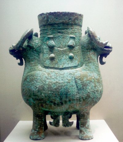 Navio ritual de bronze, dinastia Shang, China, século XII aC de Unbekannt