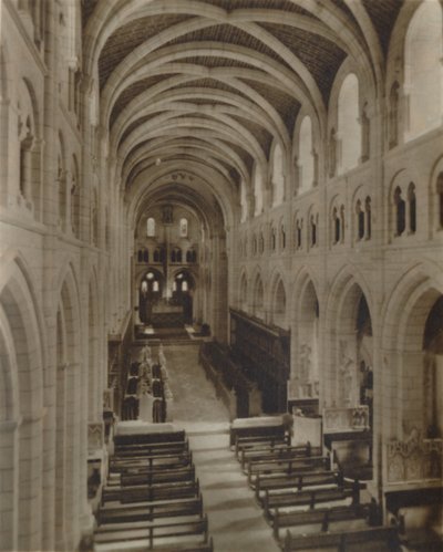 Buckfast Abbey Church Interior, final do século XIX-início do século XX de Unbekannt