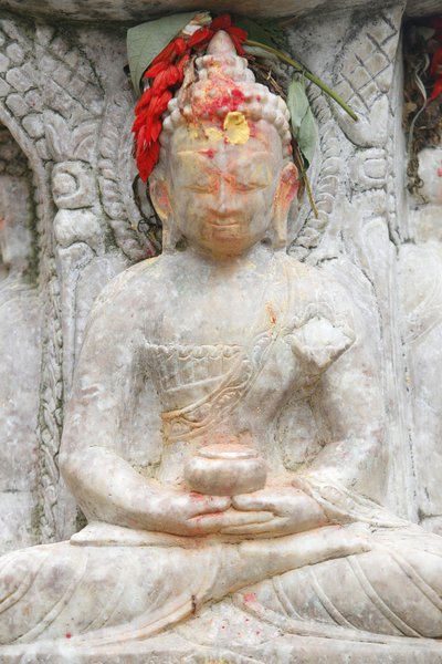 Buda da meditação, Kirtipur, Nepal de Unbekannt