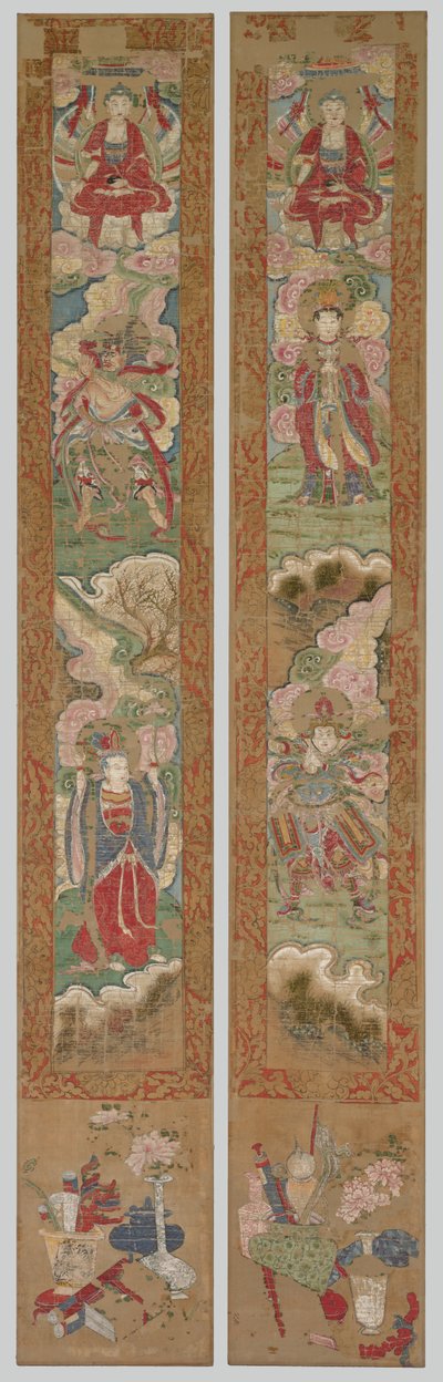 Painel Budista, anos 1300. de Unbekannt