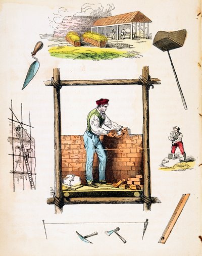 Comércio de construção, c1845 de Unbekannt