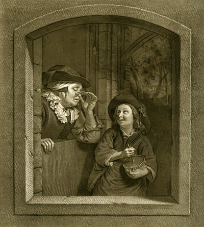 Bukal, gravura francesa do século XVIII, 1948 de Unbekannt