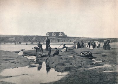 Bundoran - The East Strand, com o Great Northern Hotel, 1895 de Unbekannt