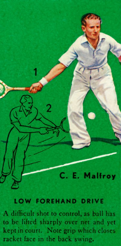 CE Malfroy - Movimentação Baixa de Forehand, c1935. de Unbekannt