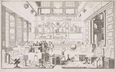 Cabinet de Geometrie de Mr LE CLERC - Research Centres The Physical Laboratory of the Academie des Sciences, Paris, c 1700 de Unbekannt