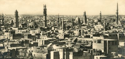 Cairo - Vista geral, c1918-c1939. de Unbekannt