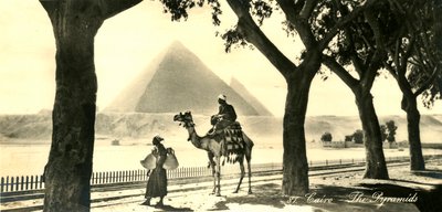 Cairo - As Pirâmides, c1918-c1939. de Unbekannt