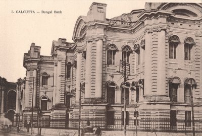 Calcutá - Bengal Bank, c1900 de Unbekannt