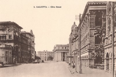 Calcutá - Clive Street, c1900 de Unbekannt