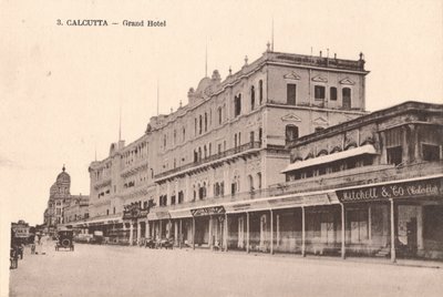 Calcutá - Grand Hotel, c1905 de Unbekannt
