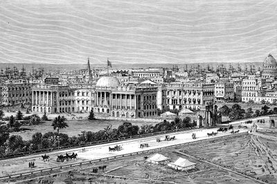 Calcutá, Índia, 1895 de Unbekannt