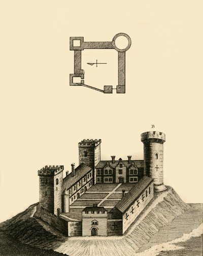 Castelo de Cambridge, c1783. de Unbekannt