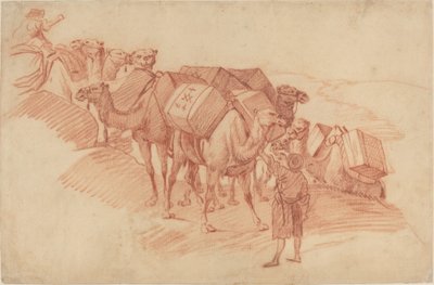 Caravana de Camelos. de Unbekannt
