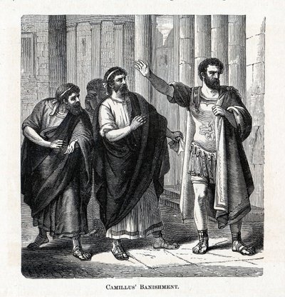 Banimento de Camillus, 1882 de Unbekannt