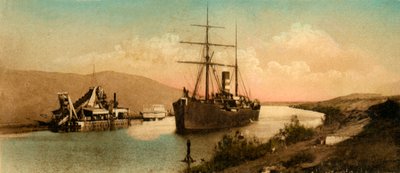 Curva do canal de Suez - Tussun, c1918-c1939. de Unbekannt