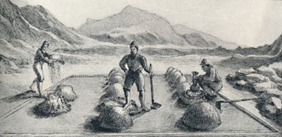 Cancha De Beneficiar, ou Modo de Amalgamação de Ouro e Prata, c1826, 1911 de Unbekannt