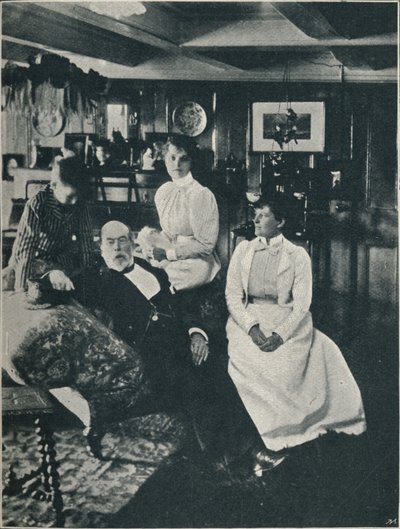 Capitão Bourchier, sua filha e neta, c1900, 1910 de Unbekannt