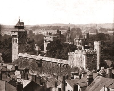 Castelo de Cardiff, Cardiff, país de Gales, 1894. de Unbekannt