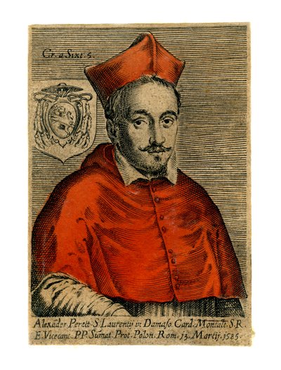 Cardeal Alexander Perett, 1585 de Unbekannt