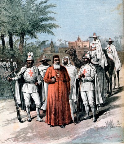 Cardeal Lavigerie, Fundador da Sociedade Anti-Escravidão, 1891 de Unbekannt