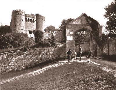 Castelo de Carisbrooke, ilha de Wight, 1894. de Unbekannt