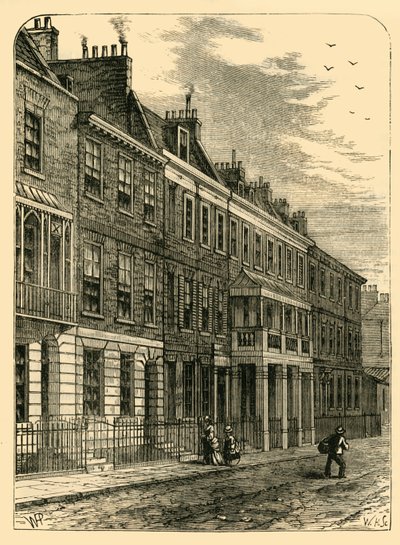 Carlyles House, Grande Cheyne Row, c1876. de Unbekannt