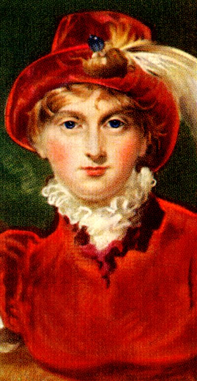 Caroline de Brunswick, rainha consorte do rei George IV, início do século XIX de Unbekannt