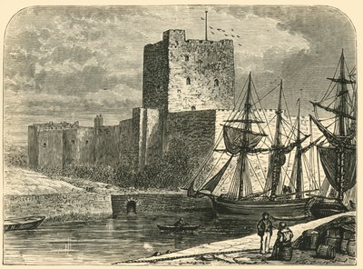 Castelo de Carrickfergus, 1898. de Unbekannt
