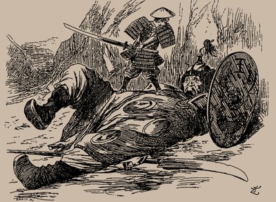 Cartoon sobre a Primeira Guerra Sino-Japonesa. Punch, 29 de setembro de 1894, 1894. de Unbekannt