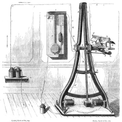 Casellis pantelegraph de 1865, c1870 de Unbekannt