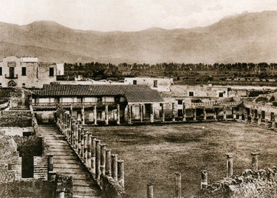 Quartel dos Glagiators, Pompéia, Itália, c1900s de Unbekannt